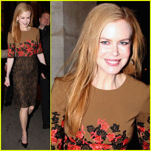 Nicole Kidman: Tod's Party in Paris!