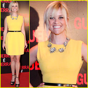 Reese Witherspoon: 'This Means War' Rio Premiere!