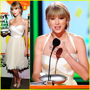 Taylor Swift - Kids' Choice Awards' Big Help Winner!