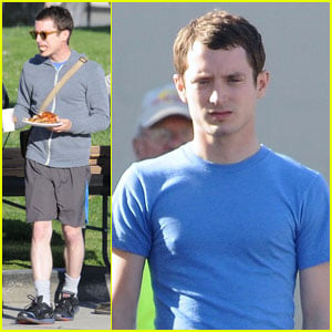 Elijah Wood: Pizza for Lunch on 'Wilfred' Set