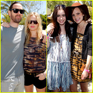 Kate Bosworth, Emma Watson, & Lily Collins: Mulberry BBQ!
