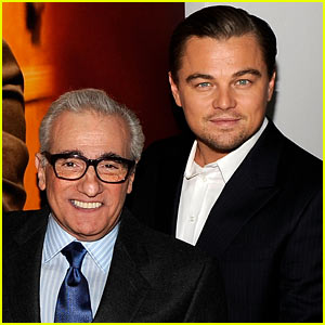 Leonardo DiCaprio & Martin Scorcese: 'Wolf of Wall Street' Team!