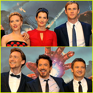'Avengers' Cast: European Premiere!