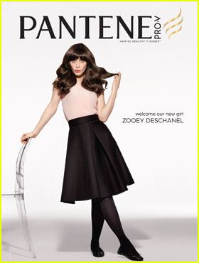 Zooey Deschanel: Pantene's New Spokeswoman!