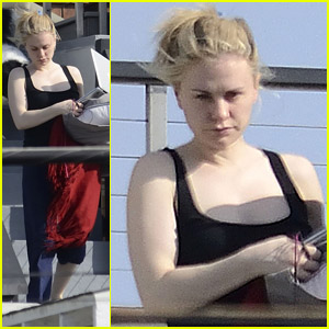 Anna Paquin: Rooftop Patio Morning