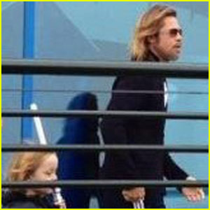 Brad Pitt: Legoland with Knox!