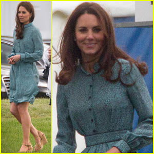 Duchess Kate Cheers On Prince William's Polo Match!