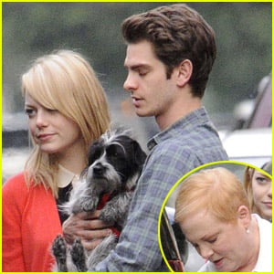 Andrew Garfield: Mother's Day with Emma Stone's Mom!