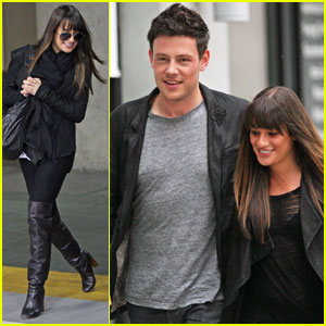Lea Michele: Vancouver Visit with Cory Monteith