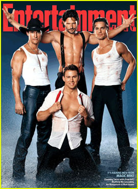 Channing Tatum Covers 'Entertainment Weekly' with 'Magic Mike' Cast