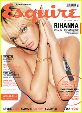 Rihanna Covers 'Esquire UK' June 2012