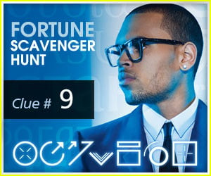 Here's Clue #9 to Chris Brown's 'Fortune' Scavenger Hunt