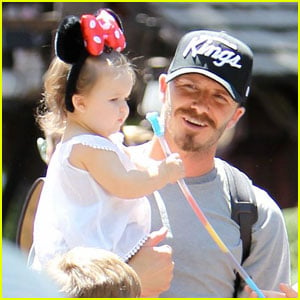 David Beckham: Disneyland Dad!
