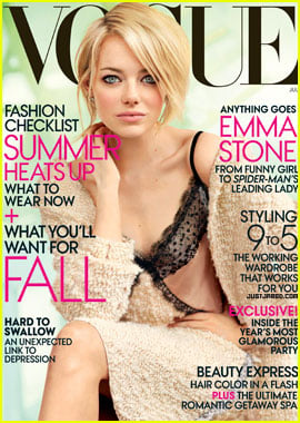 Emma Stone Covers 'Vogue' July 2012