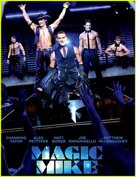 Channing Tatum & Alex Pettyfer: Shirtless 'Magic Mike' Poster!