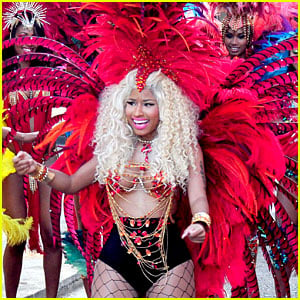 Nicki Minaj: 'Pound The Alarm' Video Shoot!