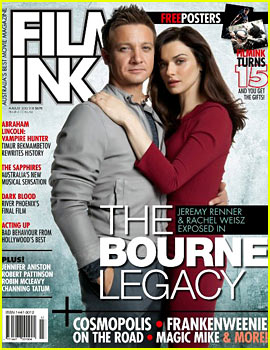 Rachel Weisz & Jeremy Renner Cover 'FilmInk' August 2012