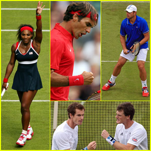 Olympic Tennis Recap: Serena Williams & Roger Federer Advance!