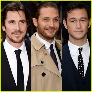 Christian Bale & Tom Hardy Premiere 'Dark Knight Rises' in Europe!