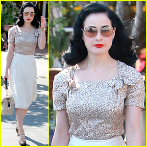 Dita Von Teese: Planning Collection Launch Event!