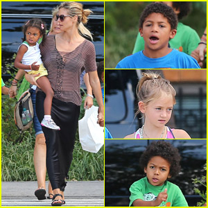 Heidi Klum: Out to Lunch with Kids!