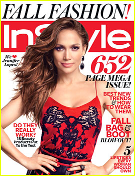 Jennifer Lopez Covers 'InStyle' September 2012