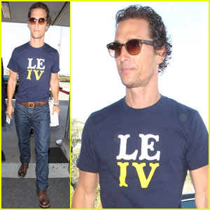 Matthew McConaughey: LAX Traveler