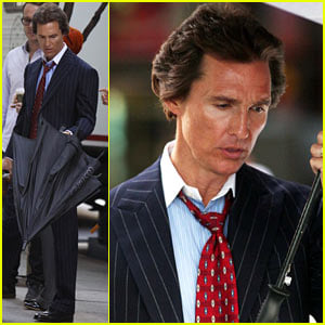 Matthew McConaughey: 'Wolf of Wall Street' Set!