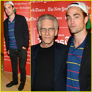 Robert Pattinson: Times Talks with David Cronenberg!