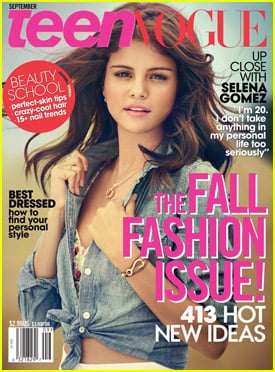 Selena Gomez Covers 'Teen Vogue' September 2012