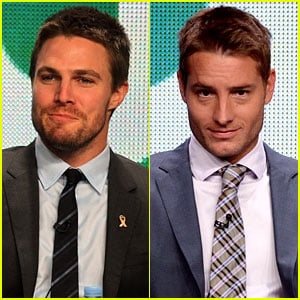 Stephen Amell & Justin Hartley: CW Studs!