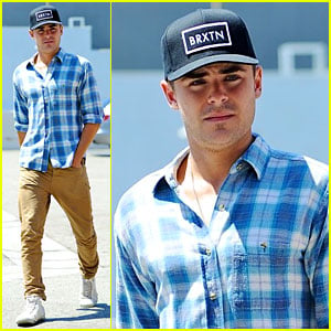 Zac Efron: Asanebo Lunch in Los Angeles!