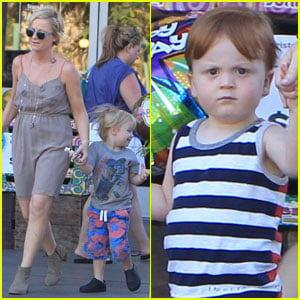 Amy Poehler: Bristol Farms with Abel & Archie!