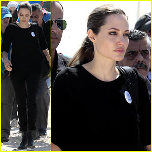 Angelina Jolie: Zaatari Refugee Camp Visit!