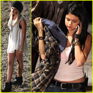 Ashley Tisdale: 'Getaway' Set with Selena Gomez!