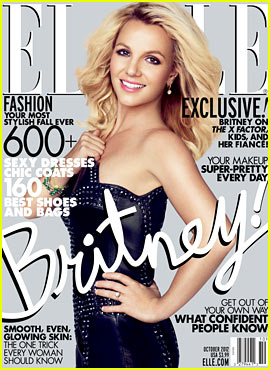 Britney Spears Covers 'Elle' October 2012