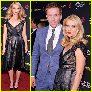 Claire Danes: 'Homeland' Premiere with Damian Lewis!