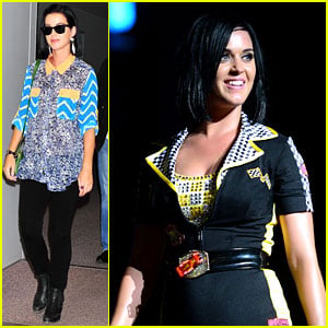Katy Perry: Singapore Concert & Tokyo Arrival!