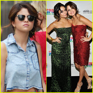 Selena Gomez & Vanessa Hudgens: 'Spring Breakers' Post Party