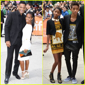 Will Smith: 'Free Angela & All Political Prisoners' Premiere with Family!