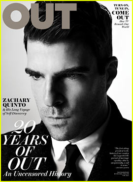 Zachary Quinto Covers 'Out' October 2012