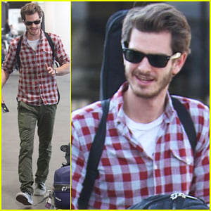 Andrew Garfield: From London to LAX!