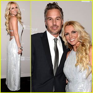 Britney Spears: City of Hope Gala with Jason Trawick!