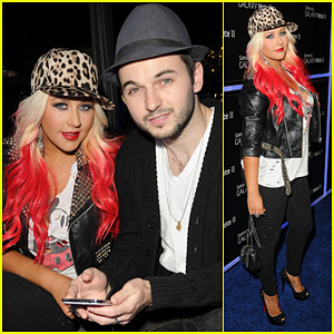Christina Aguilera & Matthew Rutler: Samsung Galaxy Launch!
