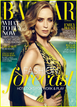 Emily Blunt Covers 'Harper's Bazaar' Australia!