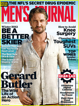 Gerard Butler Opens Up About Rehab To 'Men's Journal'