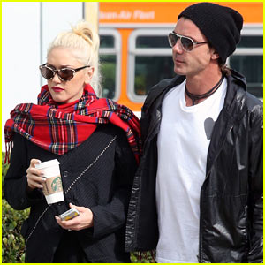 Gwen Stefani & Gavin Rossdale: Studio City Starbucks Stop!
