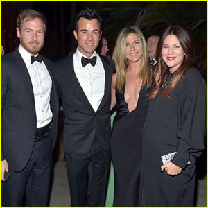Jennifer Aniston & Justin Theroux: LACMA Gala with Drew Barrymore!