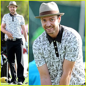 Justin Timberlake: Shriners Hospital Golf Tournament!