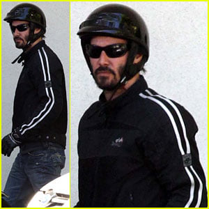 Keanu Reeves is A Biker Dude!